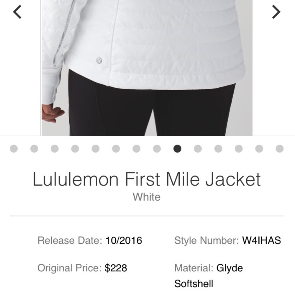 Lululemon First Mile Down Jacket - Picture 3 of 4